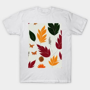 Chromatic Botanic Abstraction #47 T-Shirt